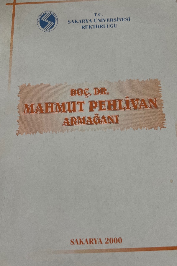Doç.Dr. Mahmut Pehlivan Armağanı
