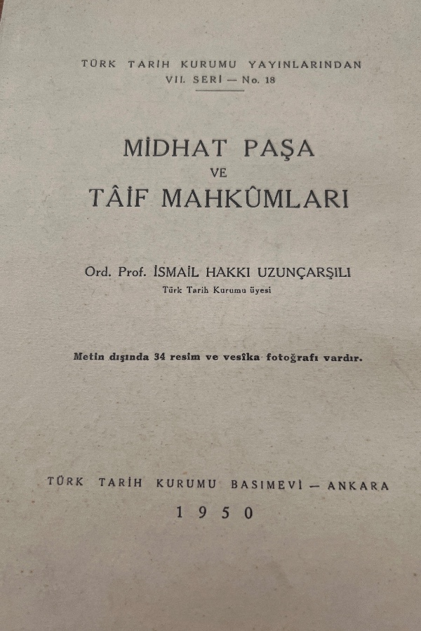 Midhat Paşa ve Taif Mahkûmları
