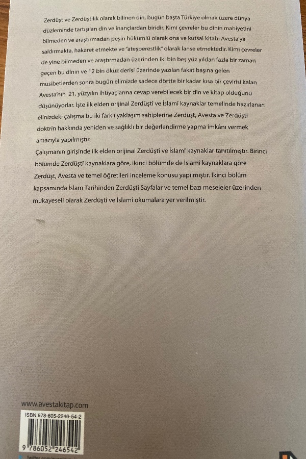 Zerdüşt avesta ve temel öğretileri