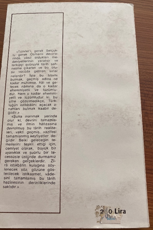 Türk tarihinde Osmanlı asırlar devamı