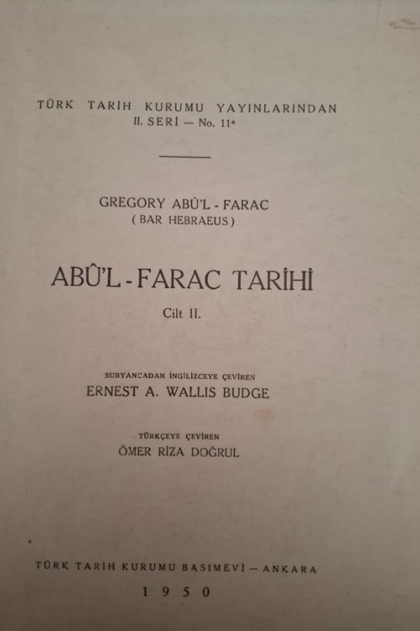 Abul farac tarihi