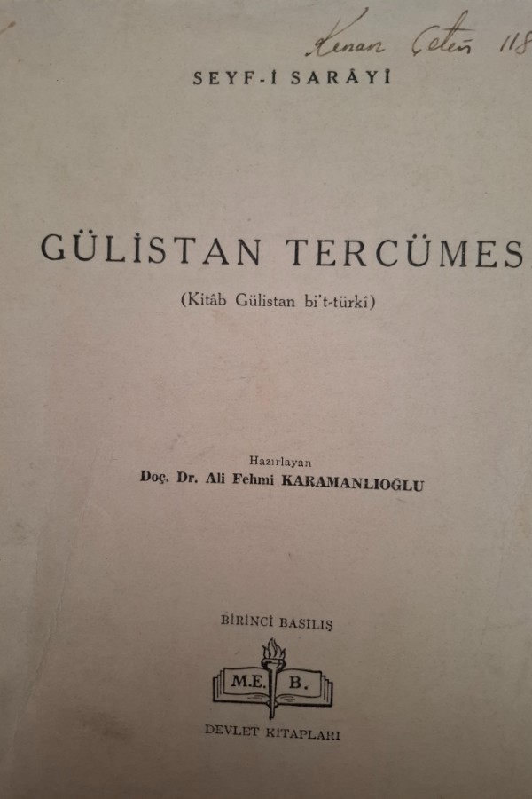 Gülistan tercümesi