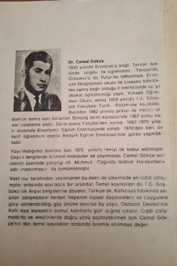 Osmanlı imparatorluğunun kafkasya siyaseti