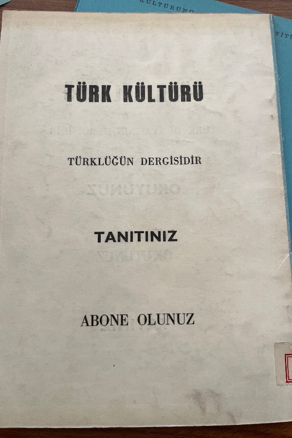 6 Türk Kültürü
