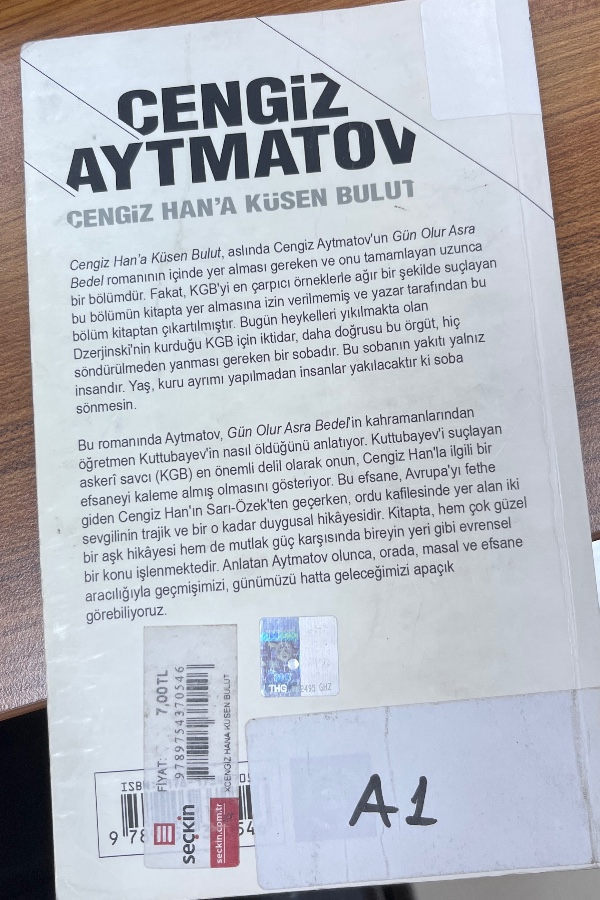 Cengiz Han’a Küsen Bulut