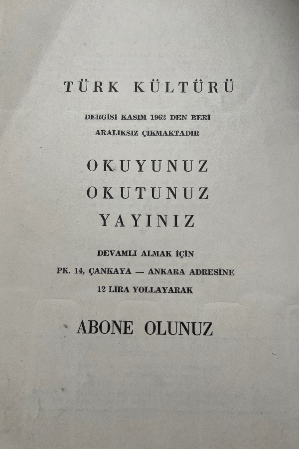 20 Türk Kültürü
