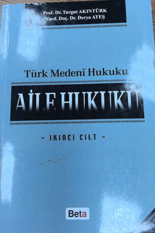 Türk medeni hukuku aile hukuku