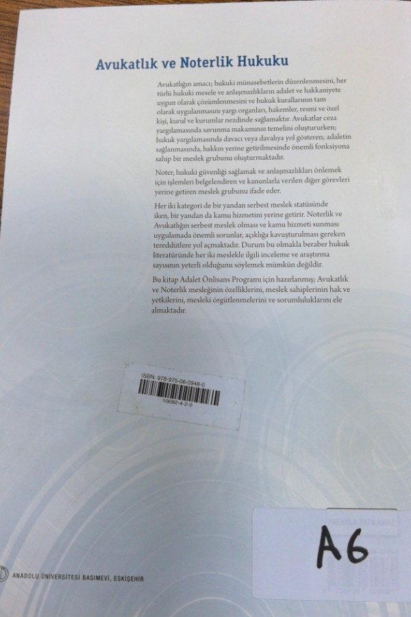 Avukatlık ve Noterlik Hukuku