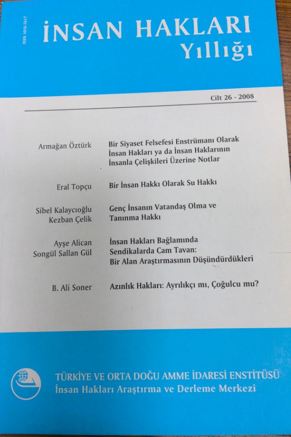 İnsan hakları yıllığı