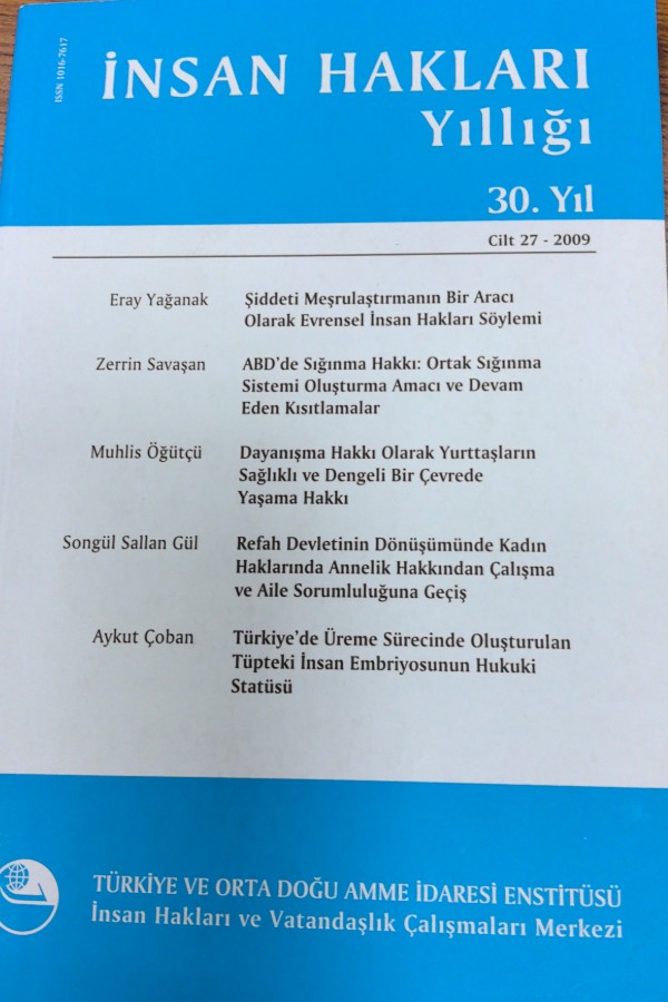 İnsan hakları yıllığı 30. yıl