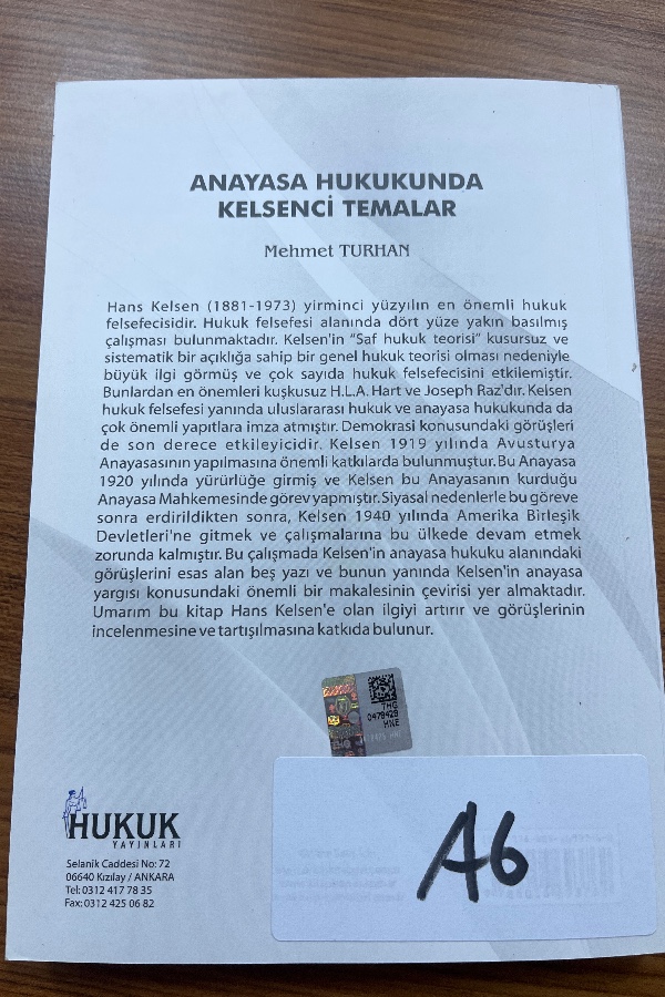 Anayasa hukukunda kelsenci temalar
