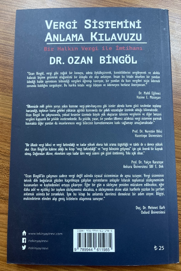 Vergi sistemini anlama klavuzu bir halkın vergi ile imtihanı