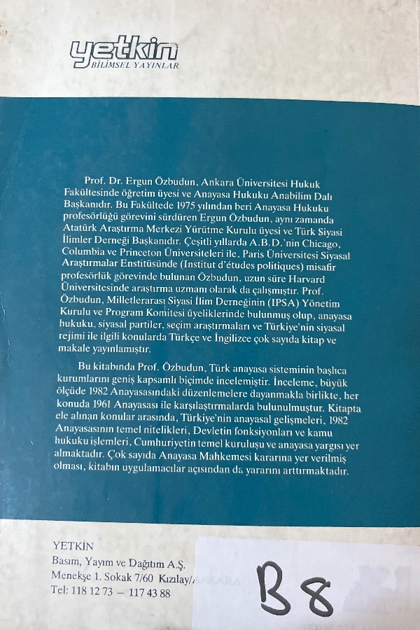 Türk Anayasa Hukuku