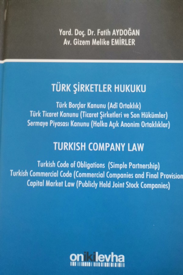 Türk şirketler kanunu