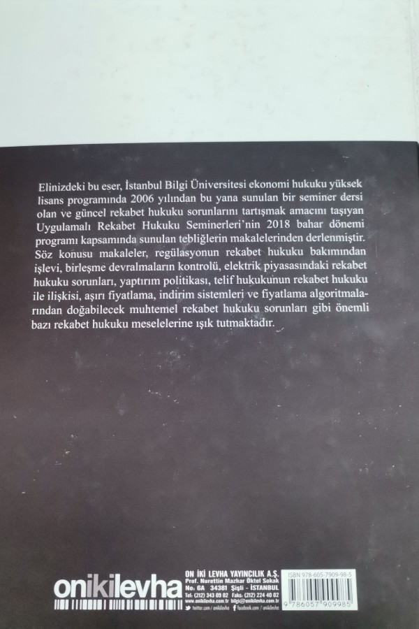 Uygulamalı rekabet hukuku seminerleri