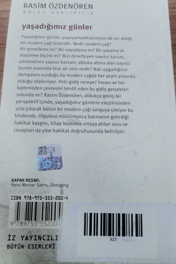 yaşadığımız günler