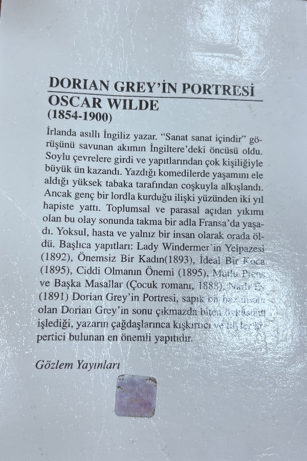 Dorian Greyin Portresi