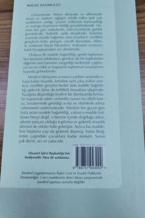 Madde bağımlılığı