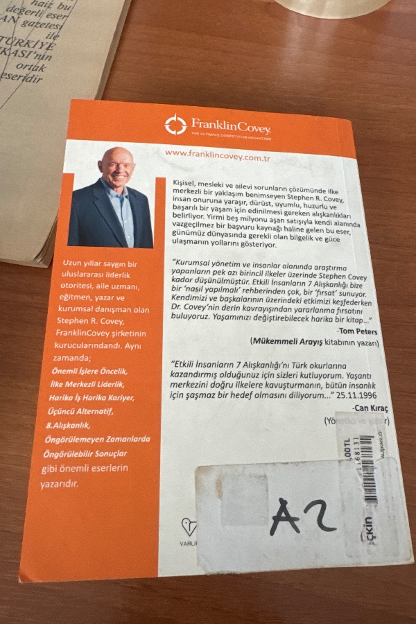 ETKİLİ İNSANLARIN 7 alışkanlığı