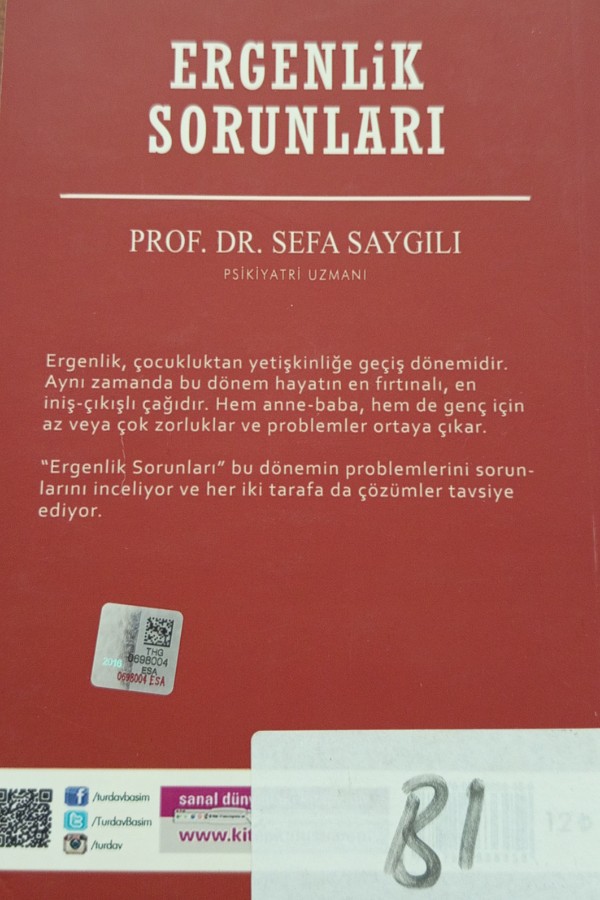 Ergenlik sorunları