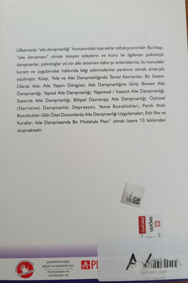 Aile Danışmanlığı Kuram Ve Uygulamalara Genel Bir Bakış