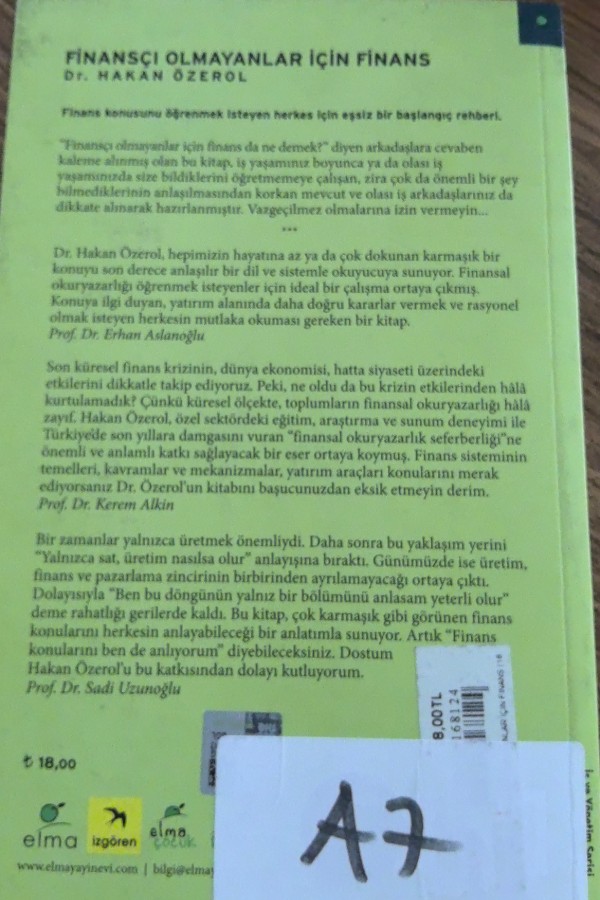 Finansçı olmayanlar için finans
