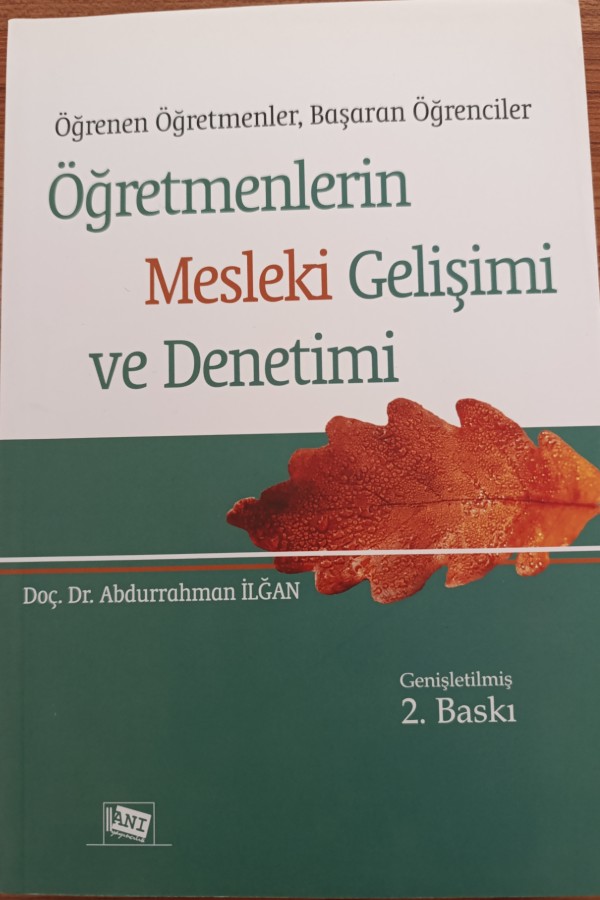 Öğretmenlerin Mesleki Gelişimi Ve Denetimi
