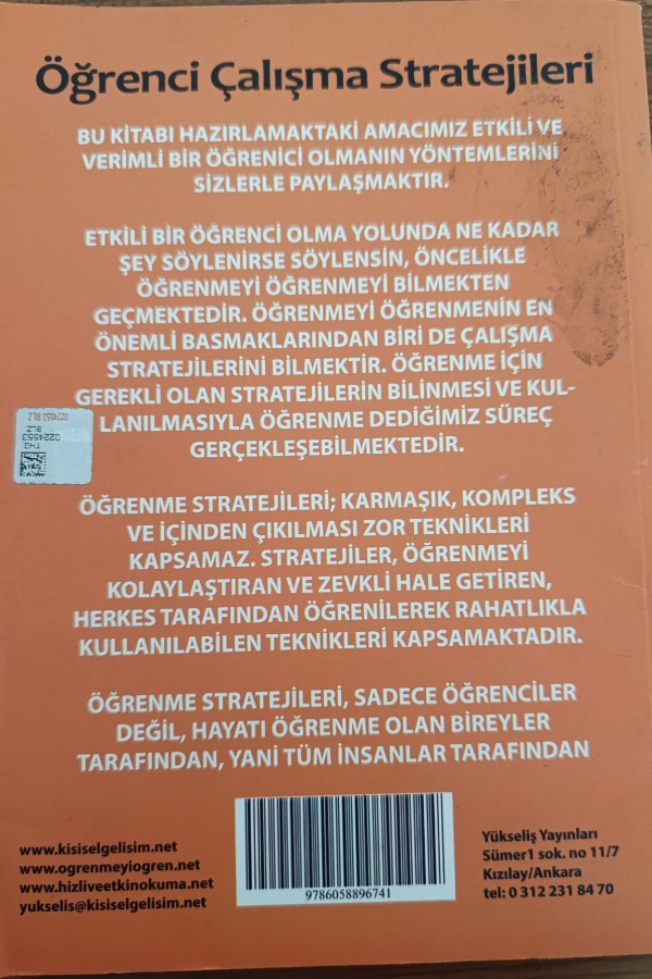 Öğrenci Çalışma Stratejileri