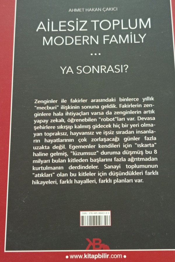 Ailesiz toplum modern family, ya sonrası