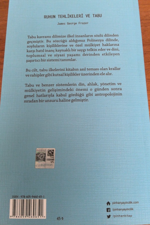 Ruhun tehlikeleri ve tabu