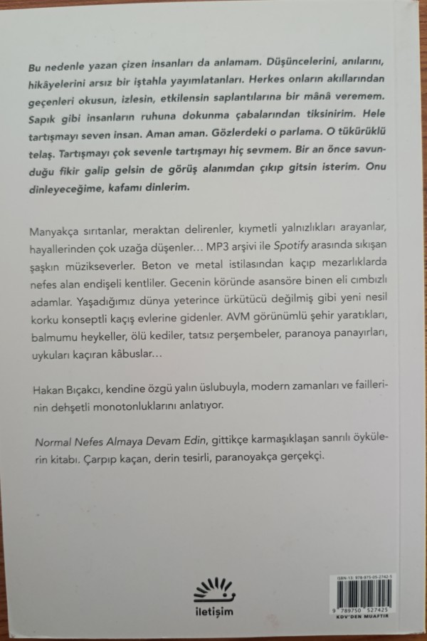 Normal Nefes Almaya Devam Edin