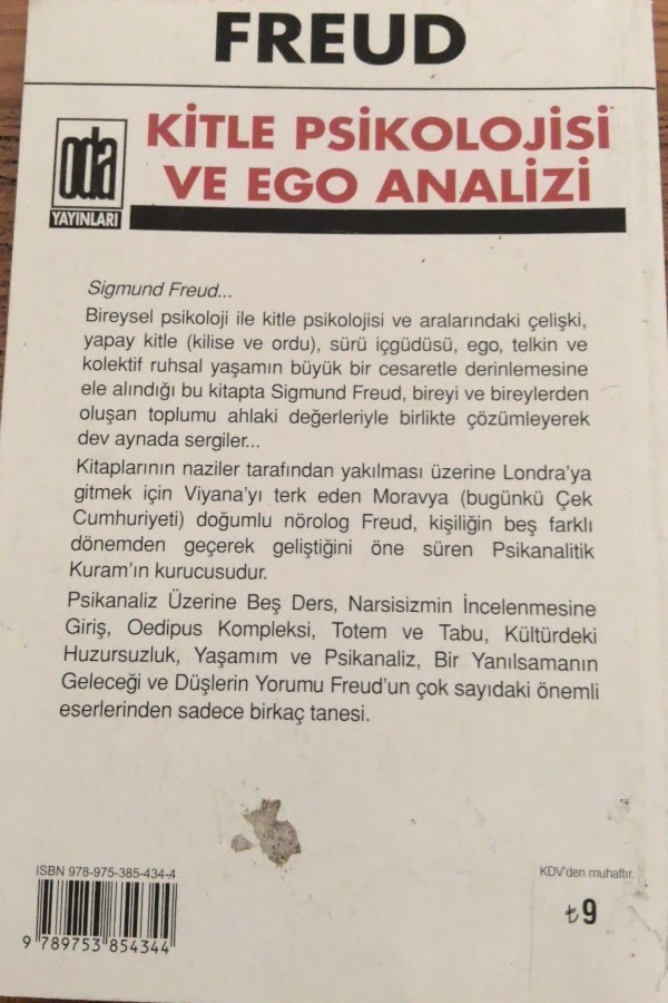 kitle psikolojisi ve ego analizi