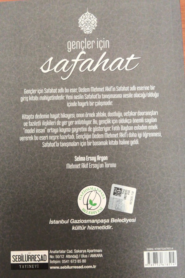 Gençler için safahat