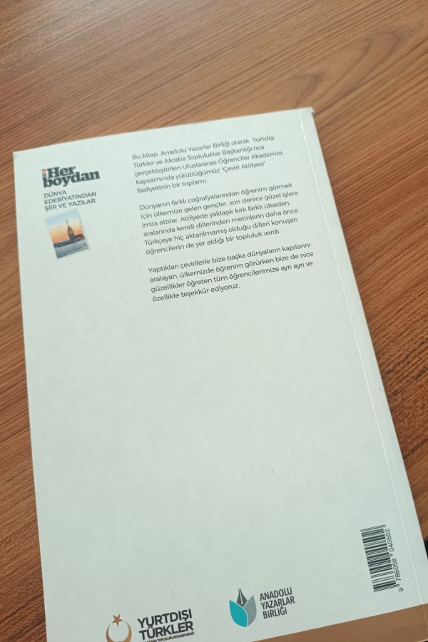 Her boydan dünya edebiyatinda şiir ve yazılar