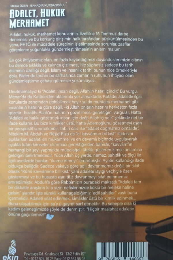 Adalet hukuk merhamet