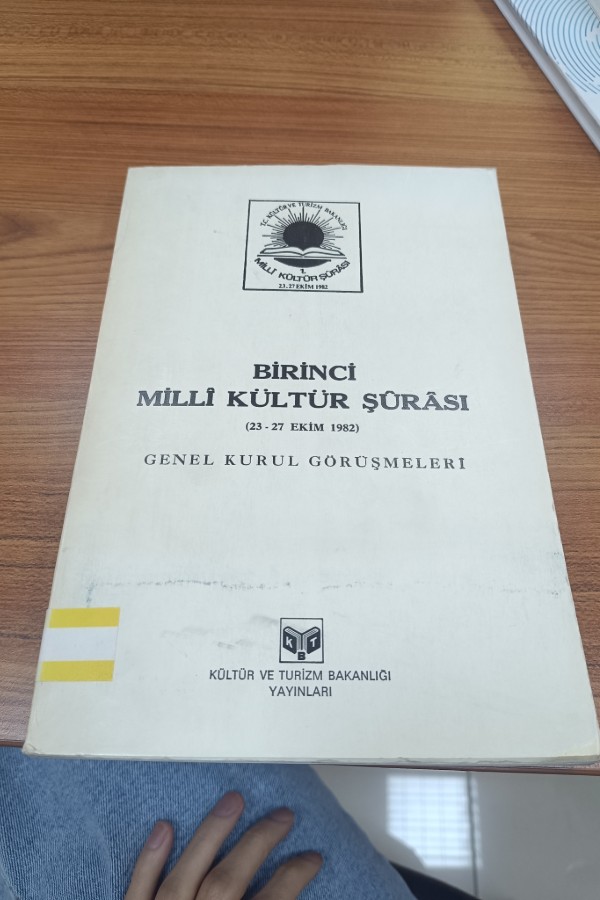 Birinci milli kültür şûrâsı