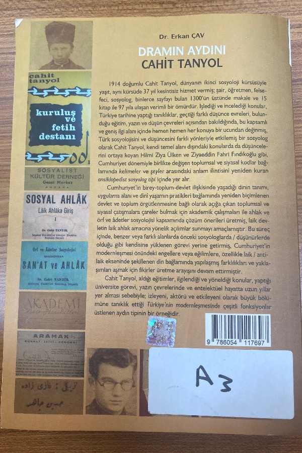 Dramın aydını cahit tanyol