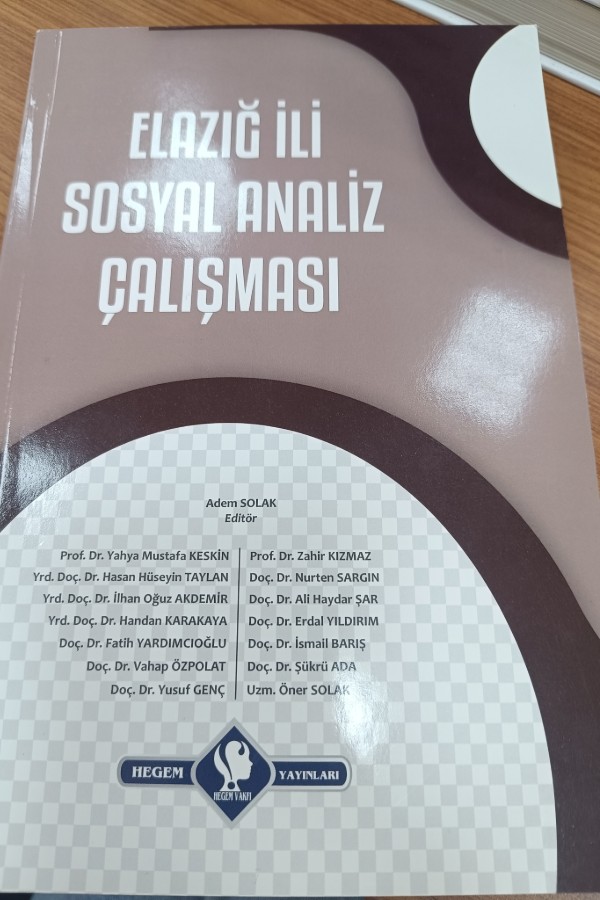 Elazığ ili sosyal analiz çalişmasi