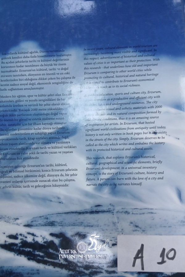 Beyaz bir şehrin hikayesi erzurum