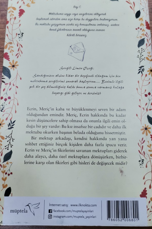 Sevgili limon çiçeği