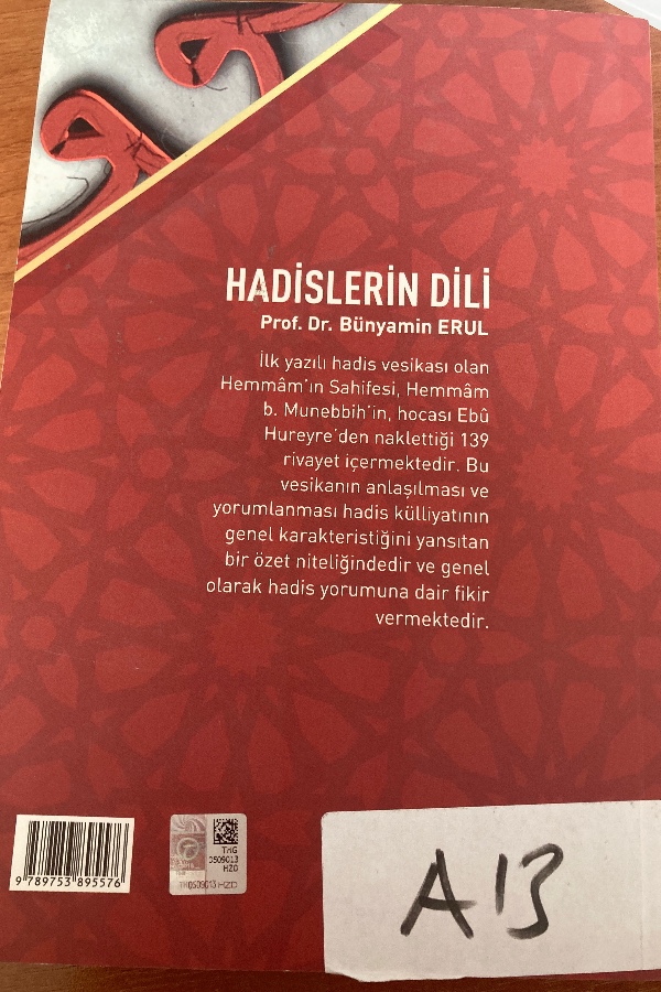 Hadislerin dili
