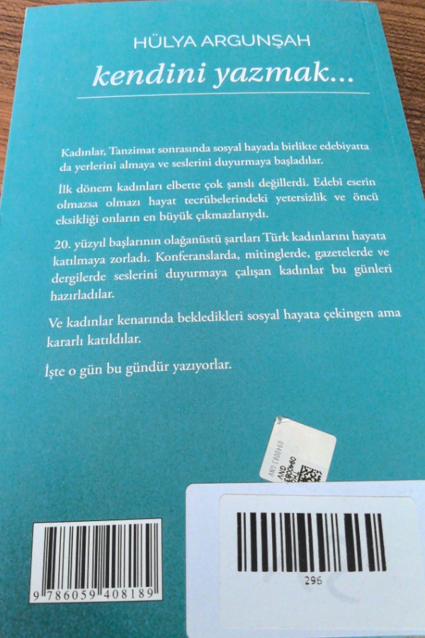 Kadın ve Edebiyat kendini yazmak