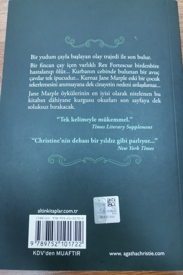 Porsuk ağacı cinayeti