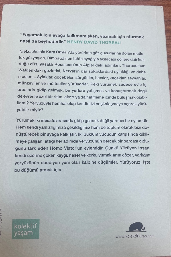 Yürümenin Felsefesi