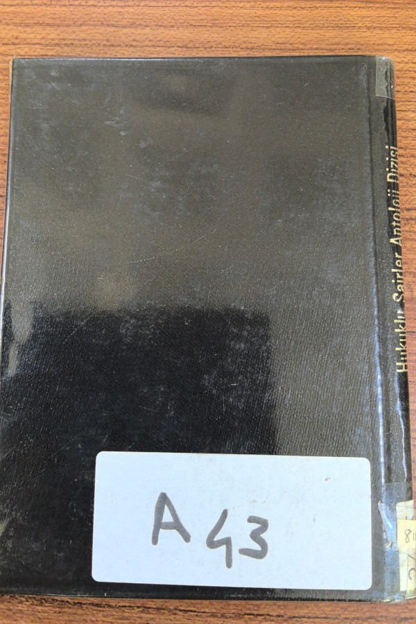 Hukuku Şairler Antoloji Dizisi