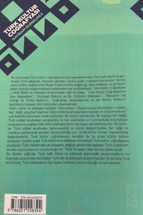 Türk Kültür Coğrafyası