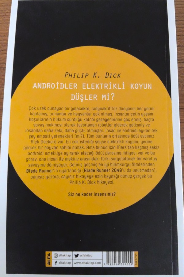 Androidler Elektrikli Koyun Düşler Mi?