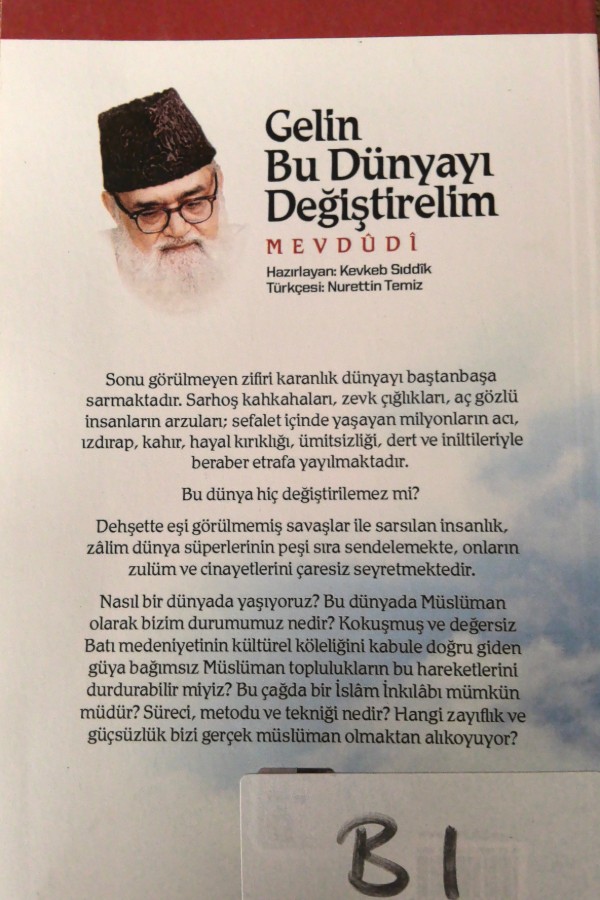 Gelin bu dünyayı değiştirelim