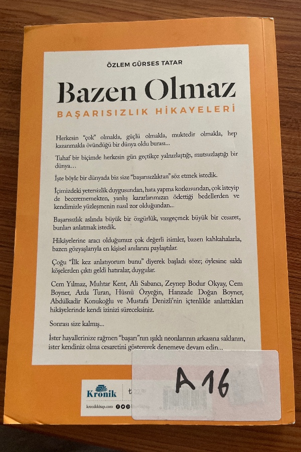 Bazen Olmaz