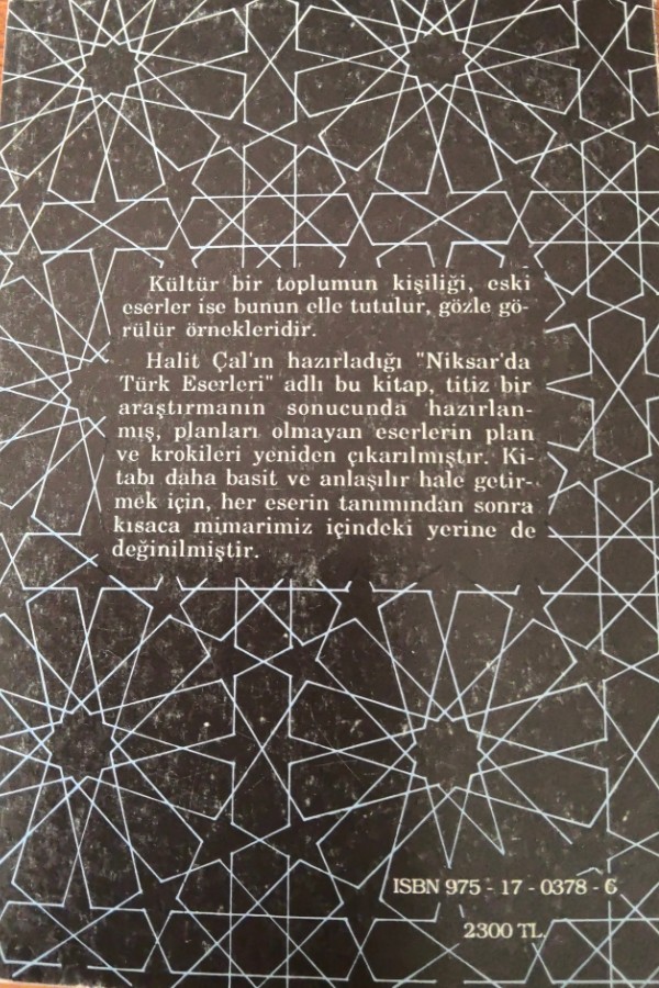 Niksar'da Türk Eserleri